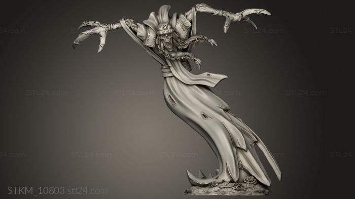 Figurines heroes, monsters and demons (Nighthaunt Spectral Roses betrayal Kosher Vs, STKM_10803) 3D models for cnc