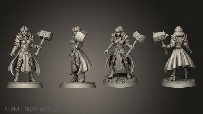 Figurines heroes, monsters and demons (The Royal Guard Maryka, STKM_10839) 3D models for cnc