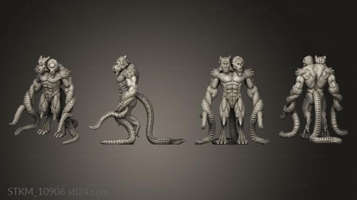 Figurines heroes, monsters and demons (Critters Squirrel, STKM_10906) 3D models for cnc