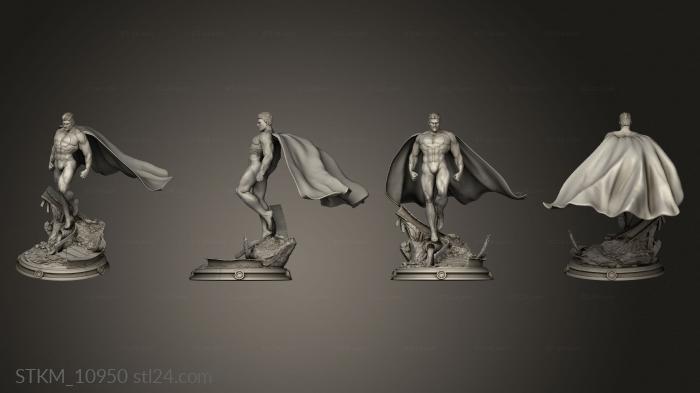 Figurines heroes, monsters and demons (Omni Man, STKM_10950) 3D models for cnc