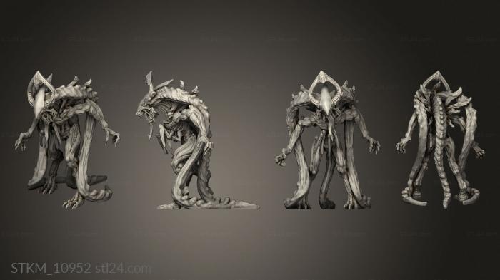 Figurines heroes, monsters and demons (Creatures from behind the veil Void Hunter Tank, STKM_10952) 3D models for cnc