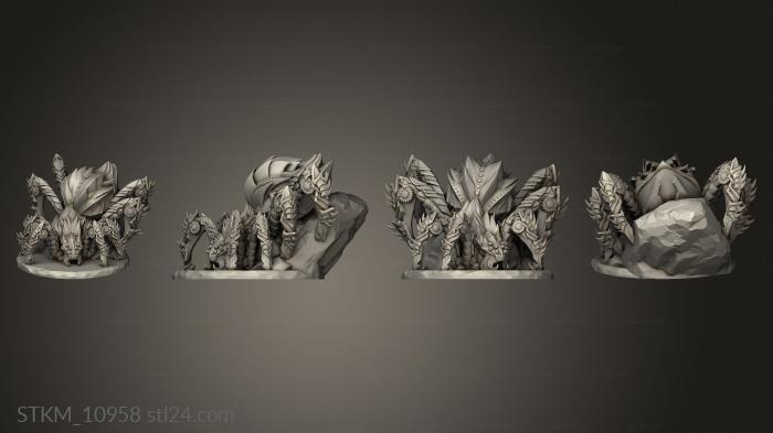 Figurines heroes, monsters and demons (Reclamation Drone, STKM_10958) 3D models for cnc