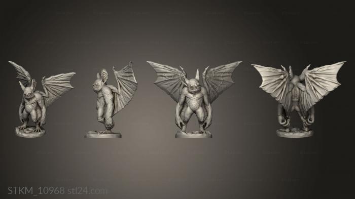 Figurines heroes, monsters and demons (Homunculus, STKM_10968) 3D models for cnc