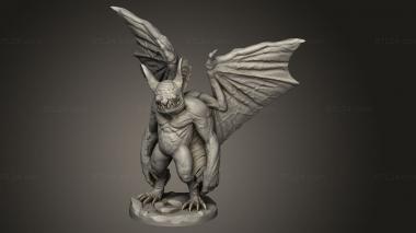 Figurines heroes, monsters and demons (Homunculus, STKM_10968) 3D models for cnc