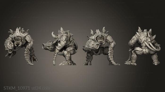 Figurines heroes, monsters and demons (Bugs bug hulked, STKM_10971) 3D models for cnc
