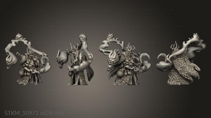 Figurines heroes, monsters and demons (Barbarians Martha Bogmaiden, STKM_10972) 3D models for cnc