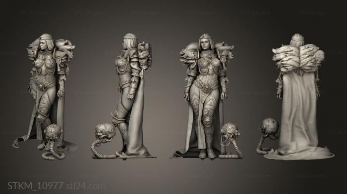Figurines heroes, monsters and demons (Empress Mankind queen butt, STKM_10977) 3D models for cnc