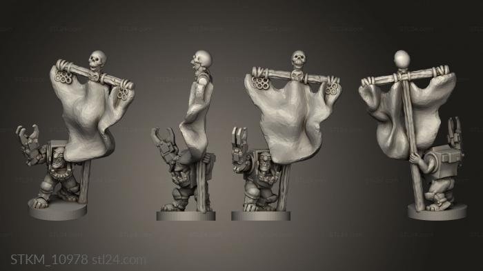 Figurines heroes, monsters and demons (Epicclings, STKM_10978) 3D models for cnc