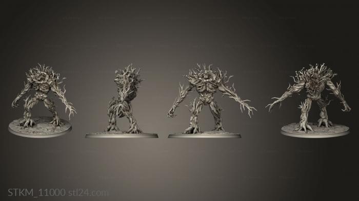 Figurines heroes, monsters and demons (Adams Amelia, STKM_11000) 3D models for cnc