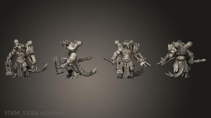 Figurines heroes, monsters and demons (adak Forge Devil Hadak Alt, STKM_11006) 3D models for cnc
