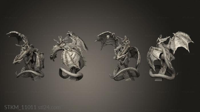 Figurines heroes, monsters and demons (Malekith, STKM_11011) 3D models for cnc