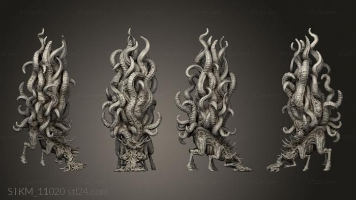 Figurines heroes, monsters and demons (Elder Gods Shub Niggurath, STKM_11020) 3D models for cnc