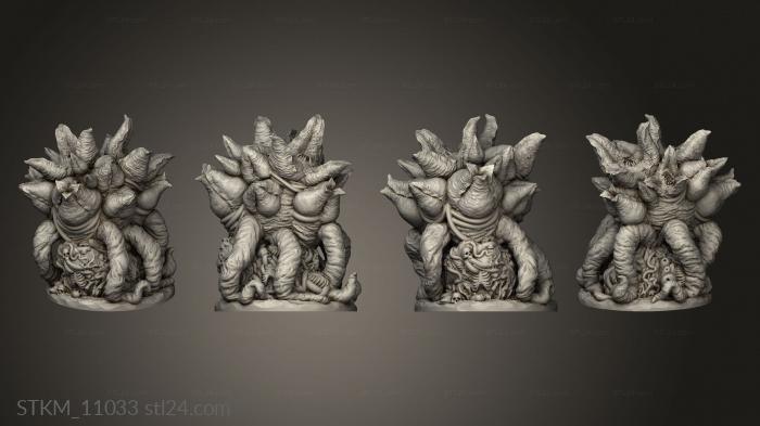 Figurines heroes, monsters and demons (Cadaver Bloomer, STKM_11033) 3D models for cnc