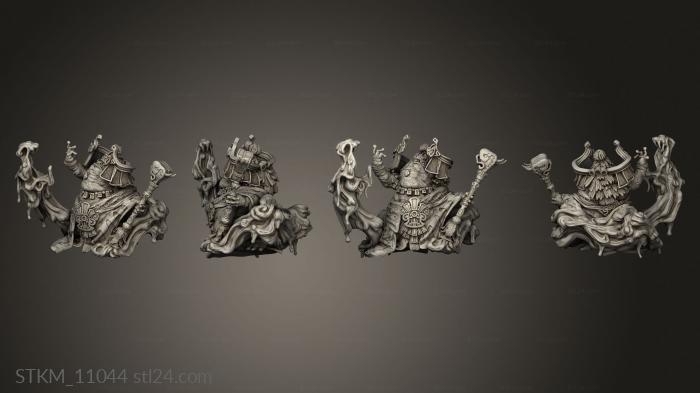 Figurines heroes, monsters and demons (Acolytes Iskala, STKM_11044) 3D models for cnc