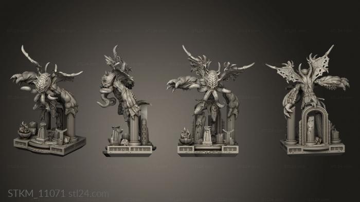 Figurines heroes, monsters and demons (Marakas, STKM_11071) 3D models for cnc