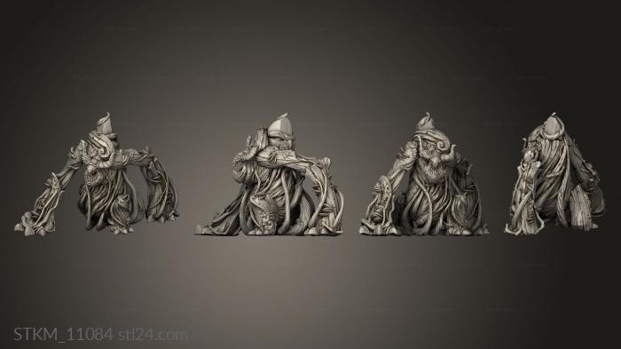 Figurines heroes, monsters and demons (Algalroot, STKM_11084) 3D models for cnc