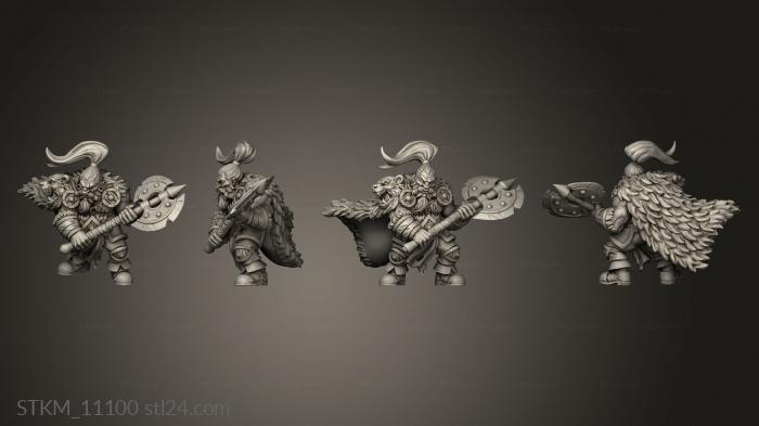 Figurines heroes, monsters and demons (Inside the Magic Forest Twain, STKM_11100) 3D models for cnc