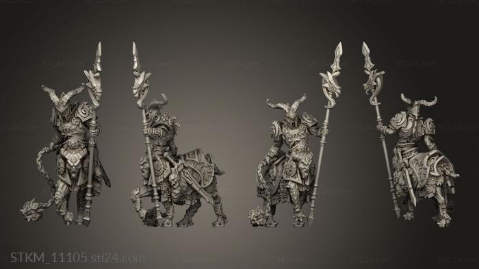 Figurines heroes, monsters and demons (Aitar the Undead Centaur, STKM_11105) 3D models for cnc