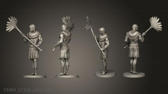 Figurines heroes, monsters and demons (The Throne Tamesis Jabulani, STKM_11118) 3D models for cnc