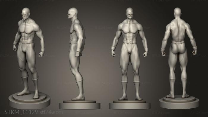 Figurines heroes, monsters and demons (cyclops astonishing men includes alternative sculpt, STKM_11129) 3D models for cnc