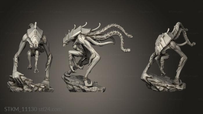 Figurines heroes, monsters and demons (Demon Lust, STKM_11130) 3D models for cnc