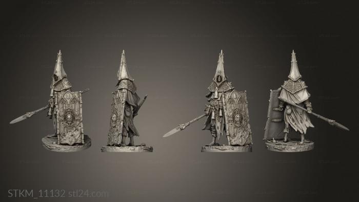Figurines heroes, monsters and demons (The Penitent Crusade Knight Bell, STKM_11132) 3D models for cnc