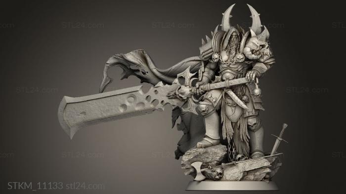 Figurines heroes, monsters and demons (Olaf, STKM_11133) 3D models for cnc