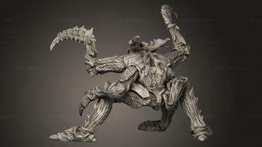 Figurines heroes, monsters and demons (Bugs bug clear, STKM_11139) 3D models for cnc