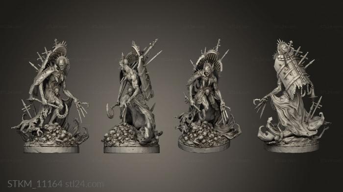 Figurines heroes, monsters and demons (cauldron keep The Torturer, STKM_11164) 3D models for cnc