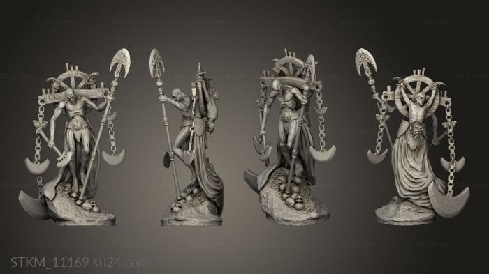 Figurines heroes, monsters and demons (cauldron keep Torturers assistant, STKM_11169) 3D models for cnc