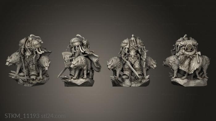 Figurines heroes, monsters and demons (leman russ, STKM_11193) 3D models for cnc