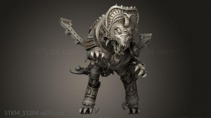 Figurines heroes, monsters and demons (Fantasy The Tomb King Creature, STKM_11204) 3D models for cnc