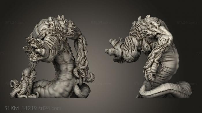 Figurines heroes, monsters and demons (Duncan Shadow Eldritch Demon Safe For Work, STKM_11219) 3D models for cnc