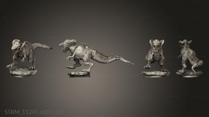 Figurines heroes, monsters and demons (The Tyrant Infinity Void, STKM_11245) 3D models for cnc