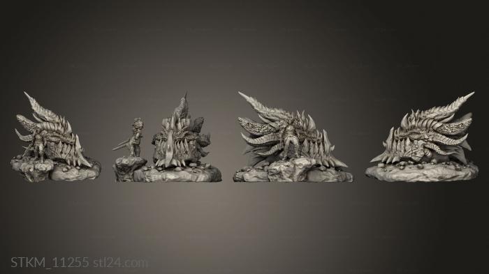 Figurines heroes, monsters and demons (Varian, STKM_11255) 3D models for cnc