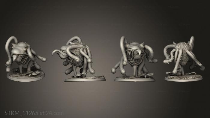 Figurines heroes, monsters and demons (Arcanum Tyrants Ghatar Lock Tyrant ghatal lok, STKM_11265) 3D models for cnc