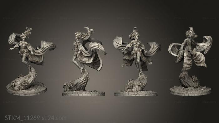 Figurines heroes, monsters and demons (aphrodite, STKM_11269) 3D models for cnc