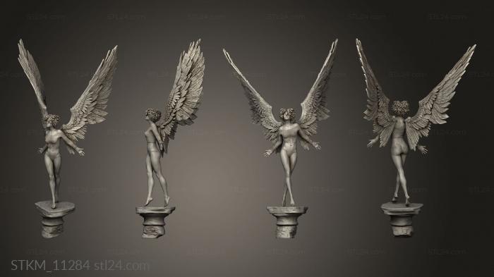 Figurines heroes, monsters and demons (Towards the Sun, STKM_11284) 3D models for cnc