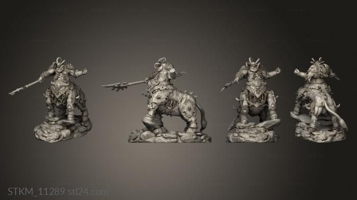 Figurines heroes, monsters and demons (Maltrixian Devil, STKM_11289) 3D models for cnc