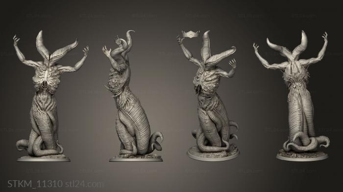 Figurines heroes, monsters and demons (Arcanum The ian Watcher, STKM_11310) 3D models for cnc