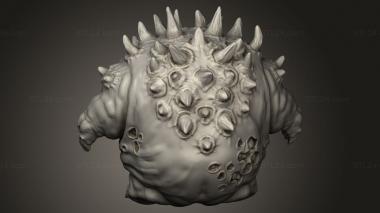 Figurines heroes, monsters and demons (Nurgle Nurgling Fat, STKM_11322) 3D models for cnc