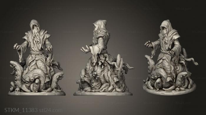 Figurines heroes, monsters and demons (Hastur, STKM_11383) 3D models for cnc