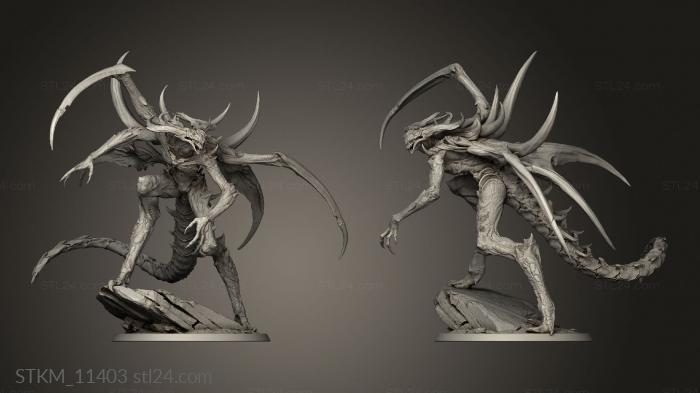 Figurines heroes, monsters and demons (Tormentor Matriarch, STKM_11403) 3D models for cnc