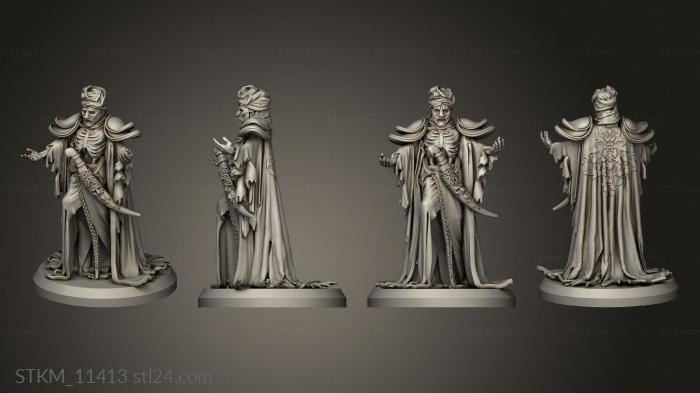 Figurines heroes, monsters and demons (al aksar the eternal satrap, STKM_11413) 3D models for cnc