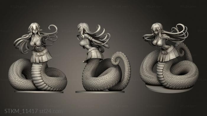 Monster Miia back Hair