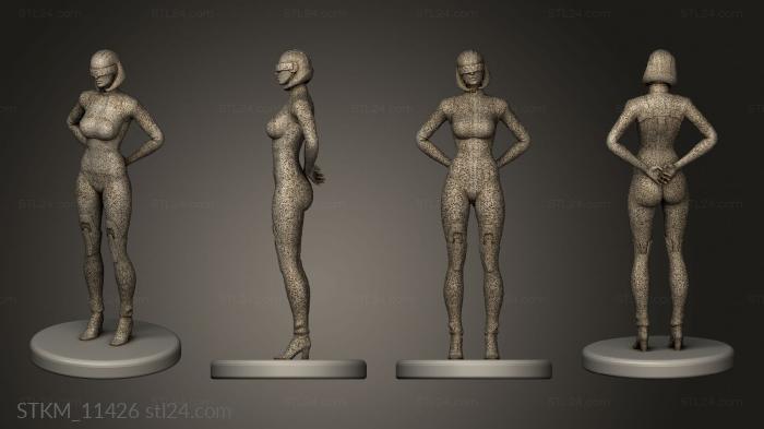Figurines heroes, monsters and demons (Edi Mass Effect, STKM_11426) 3D models for cnc