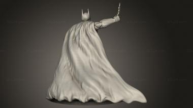 Figurines heroes, monsters and demons (Batman Dark House, STKM_11452) 3D models for cnc