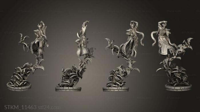 Figurines heroes, monsters and demons (Vermilach, STKM_11463) 3D models for cnc