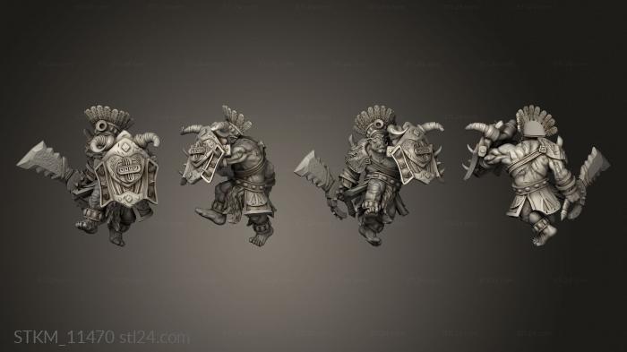 Figurines heroes, monsters and demons (Elder Gods FACTIONS, STKM_11470) 3D models for cnc
