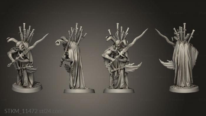 Figurines heroes, monsters and demons (Additional Blighted Ghoul, STKM_11472) 3D models for cnc